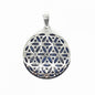 Edelsteen Bloem des Levens Hanger - Lapis Lazuli