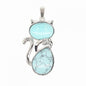 Edelsteen kathanger - Turkoois