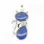 Edelsteen Kat Hanger - Lapis Lazuli