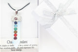 7 Chakra Edelsteen Ketting Hanger (I) - Opaal