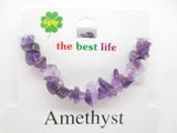 Edelsteen Split Armbanden Amethist (12 stuks)