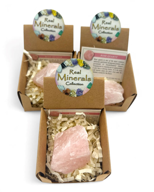 Edelsteenclusters - Rozenkwarts