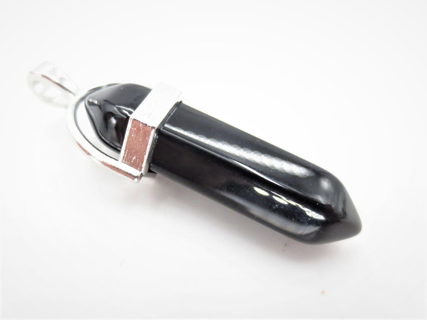 Edelstein Anhänger - Schwarzer Onyx