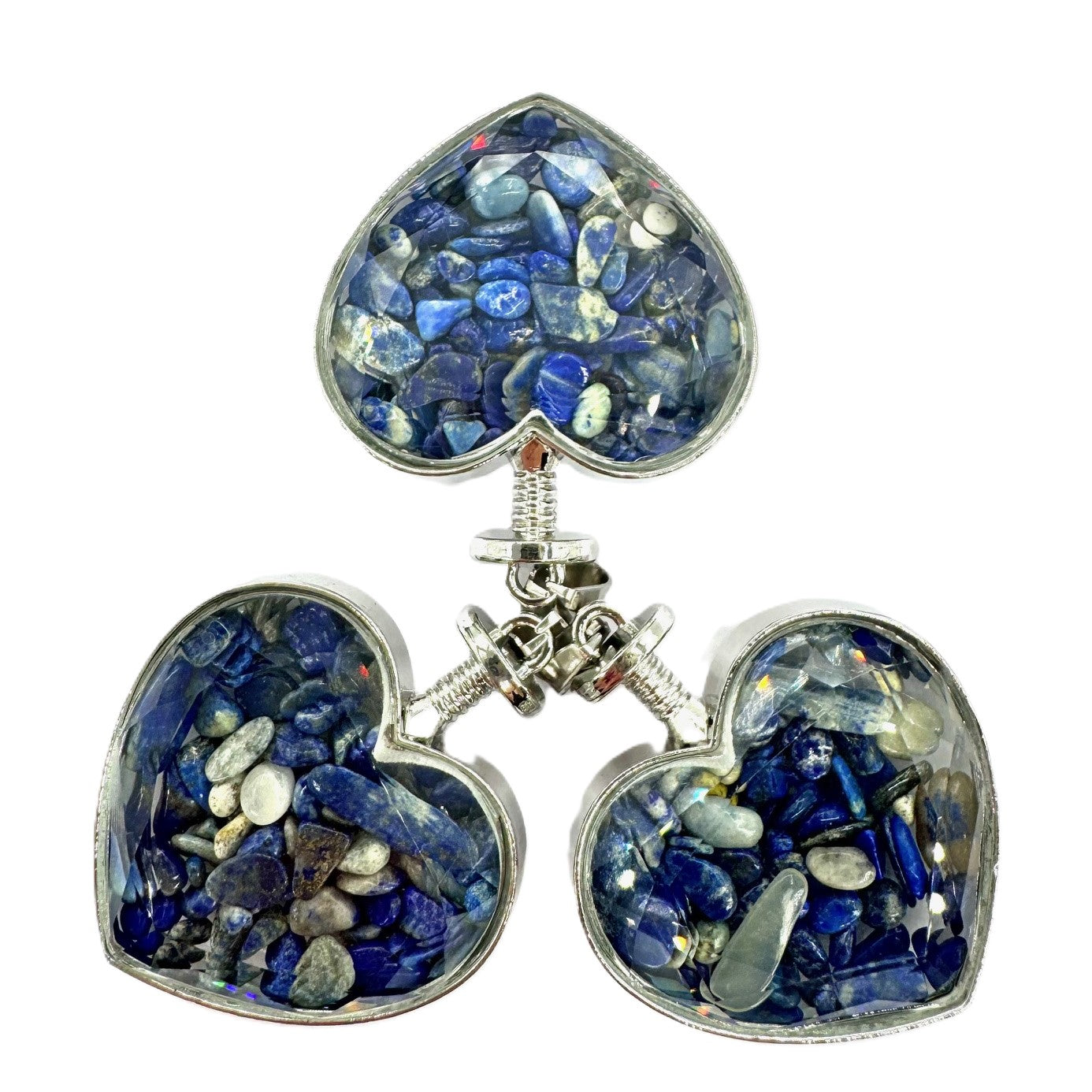 Edelstein-Herzanhänger – Lapis Lazuli (3e)