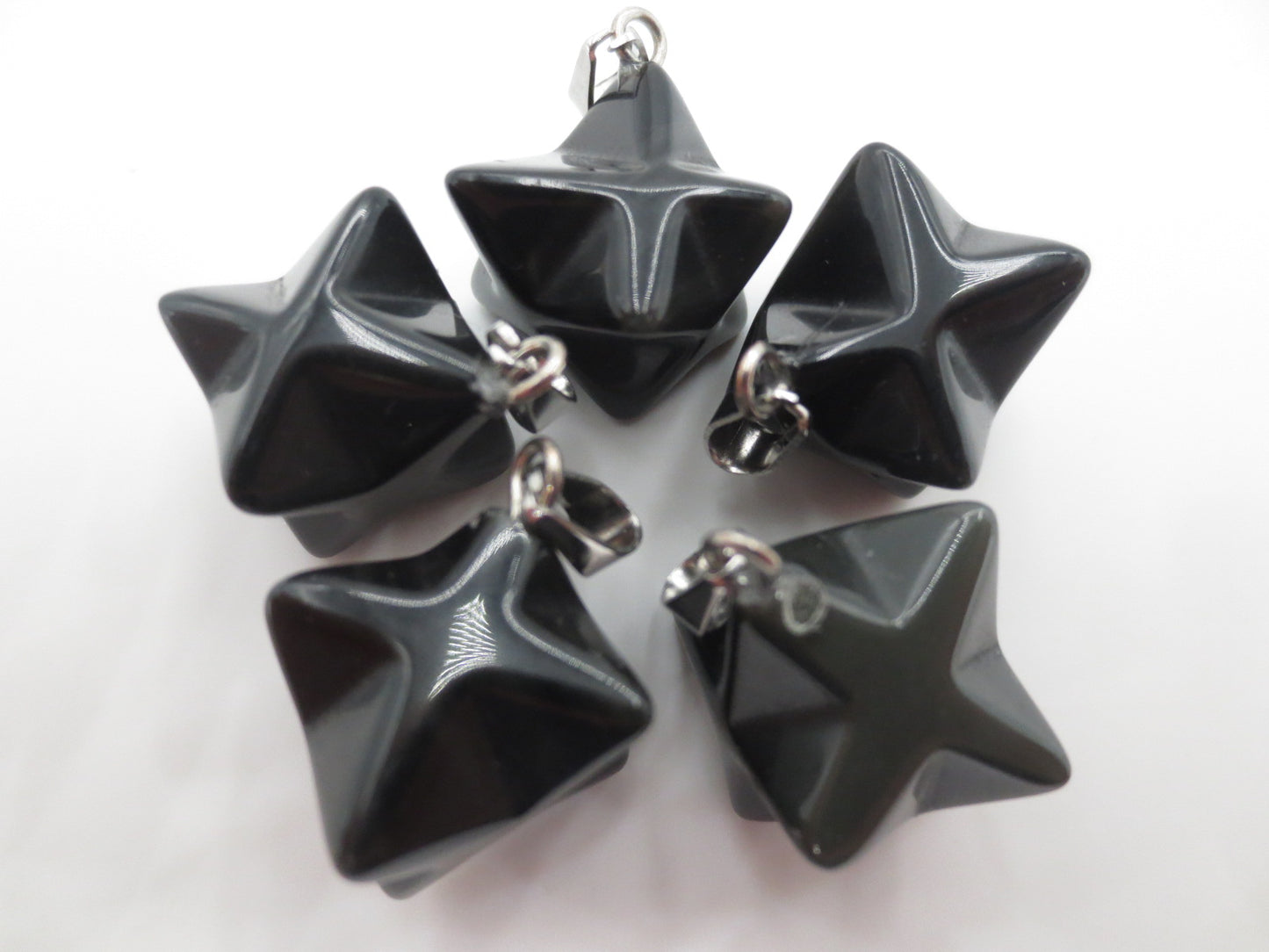 Edelstein Meteoor Anhänger - Onyx (5 Stück)