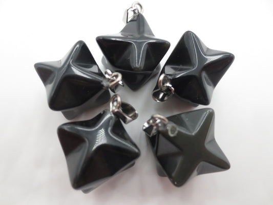 Edelstein Meteoor Anhänger - Onyx (5 Stück)