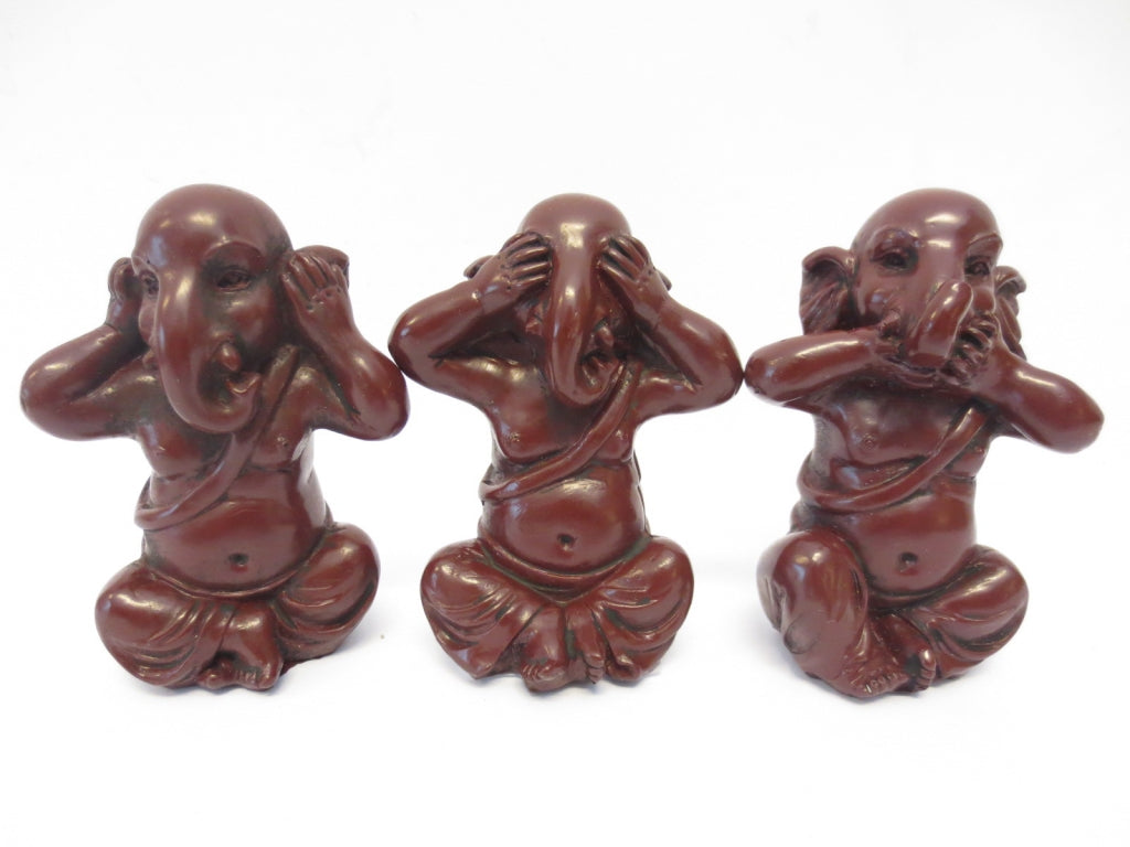 Olifant Hren, Sehen, Schweigen rot