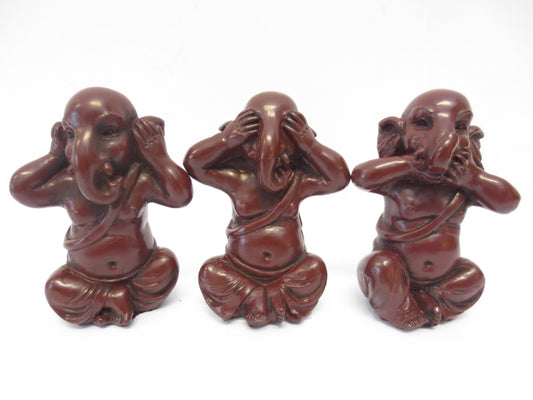 Olifant Hren, Sehen, Schweigen rot