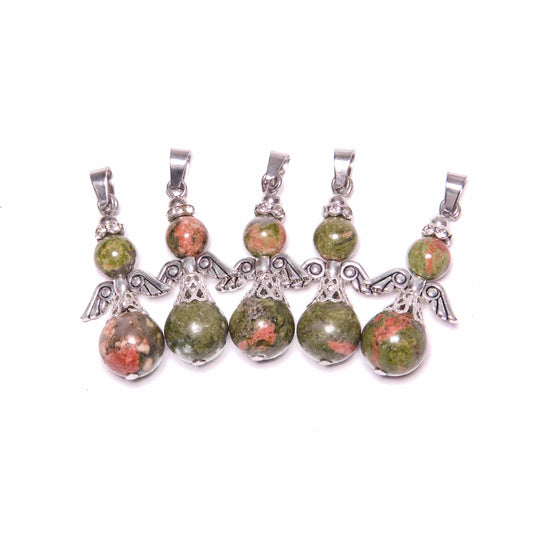 Engel Edelsteen Pendant Set (5st) - Unakiet