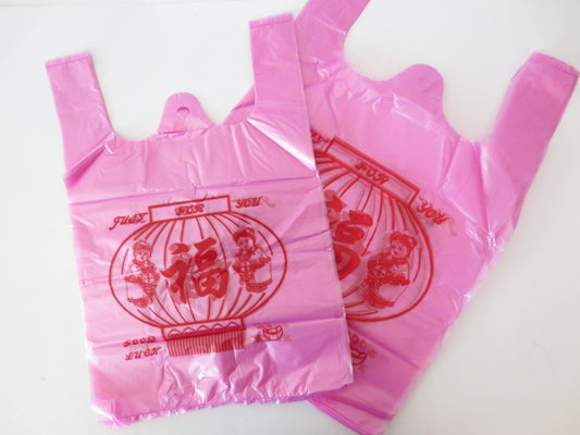 Feng Shui plastic gelukstasjes (50 stuks) klein