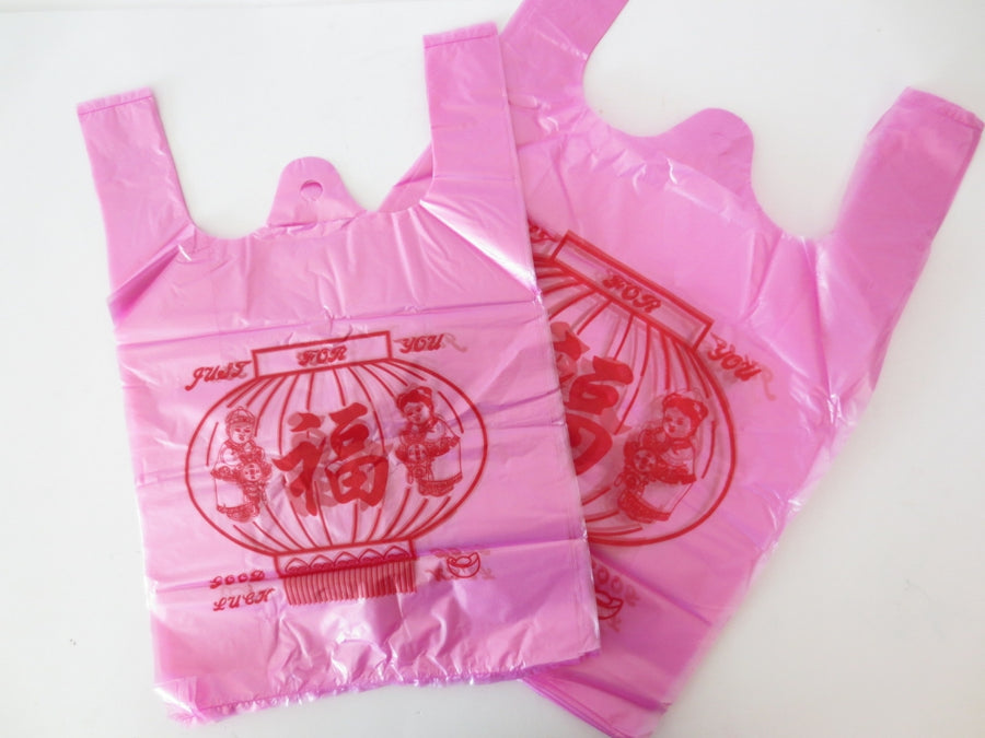 Feng Shui plastic gelukstasjes (50 stuks) klein