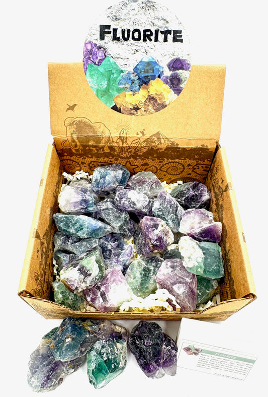 Fluoriet Clusters (30 stuks)