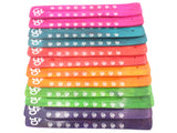 Incense holder colored wooden holder Om (12 pcs)