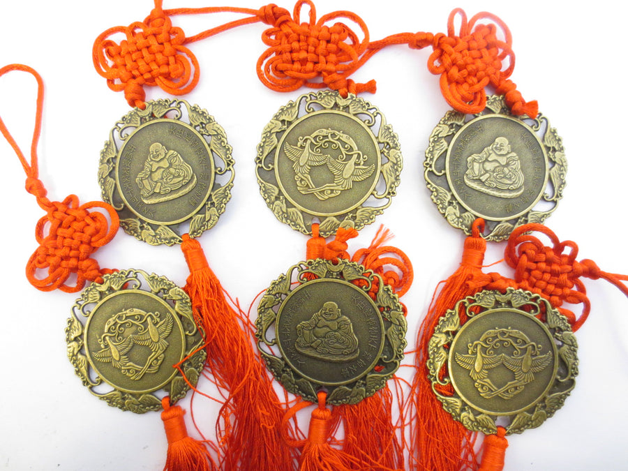 Lucky Coin Happy Buddha Set of 6