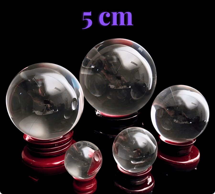 Glazen Kristal Bol 5cm