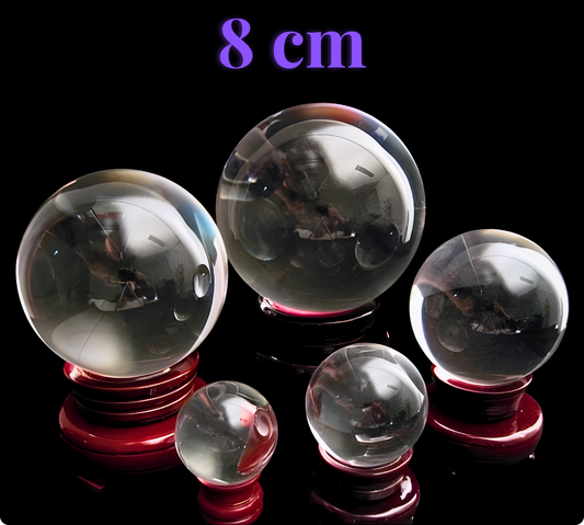 Glazen Kristal Bol 8cm