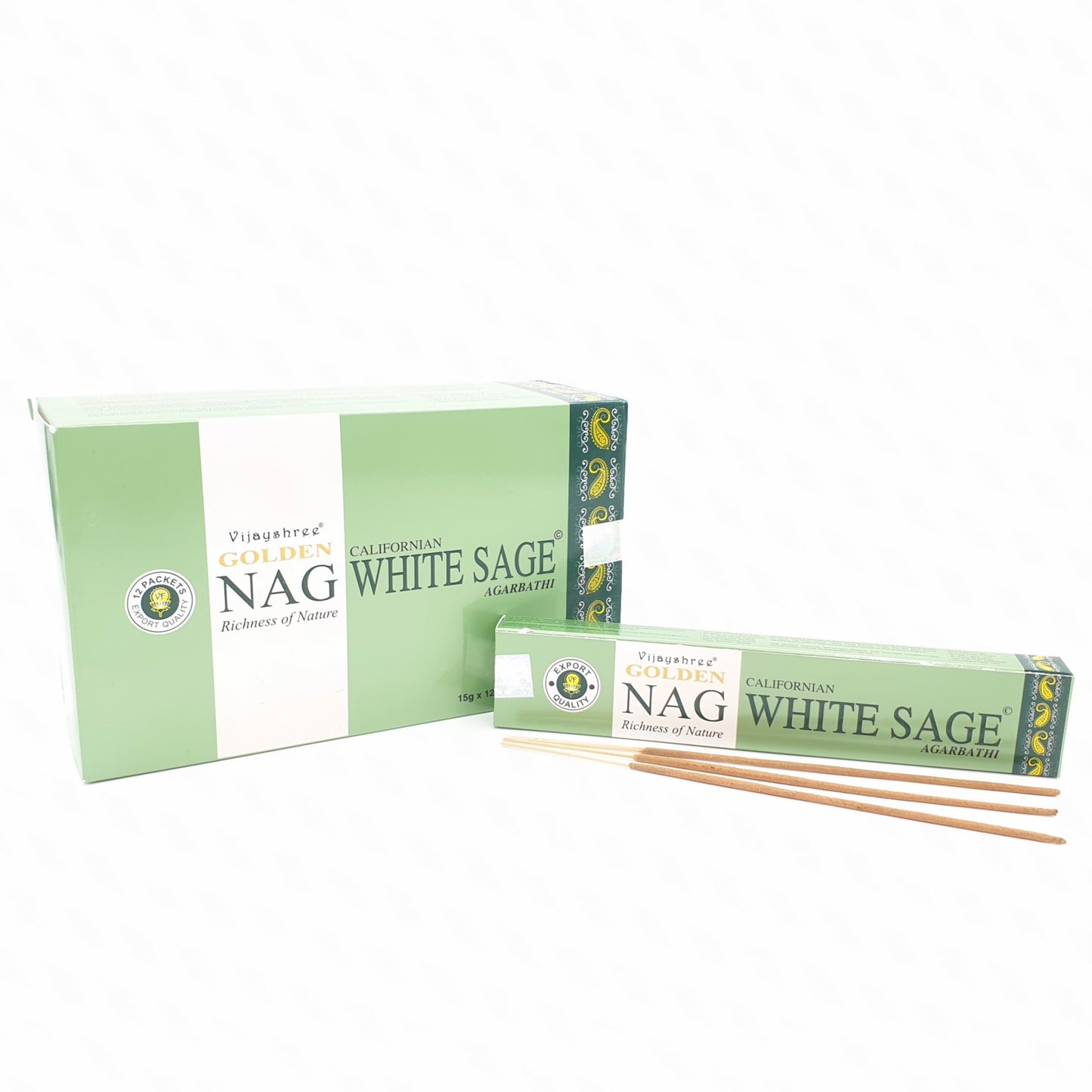 Golden Nag Witte Salie 15 Gram Grohandel
