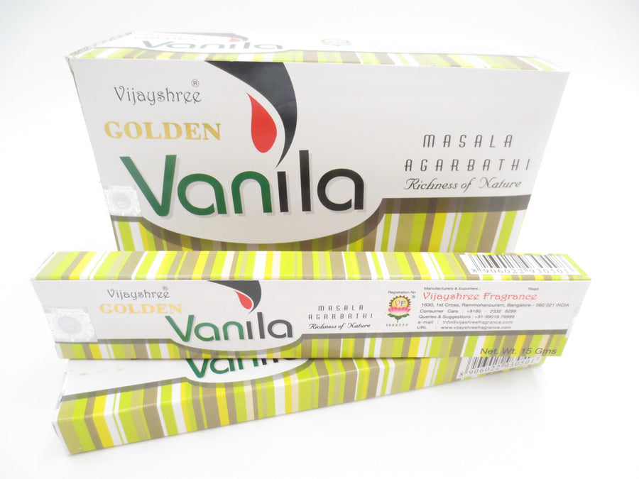 Vijayshree Golden Wierookstokjes - Vanilla Masala