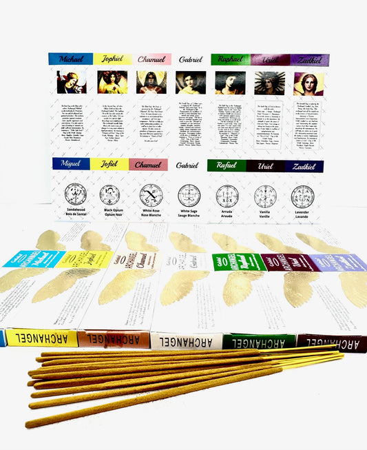 Goloka 7 Aartsengelen Cadeaupakket Wierookstokjes