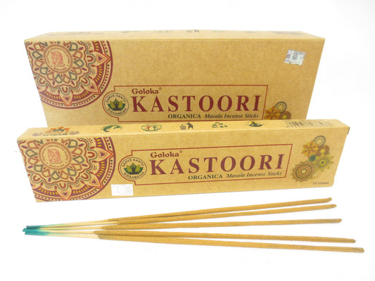 Goloka Kastoori Natuurlijke Masala Räucherstäbchen