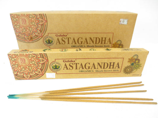 Goloka Astagandha Natural Masala Wierookstokjes