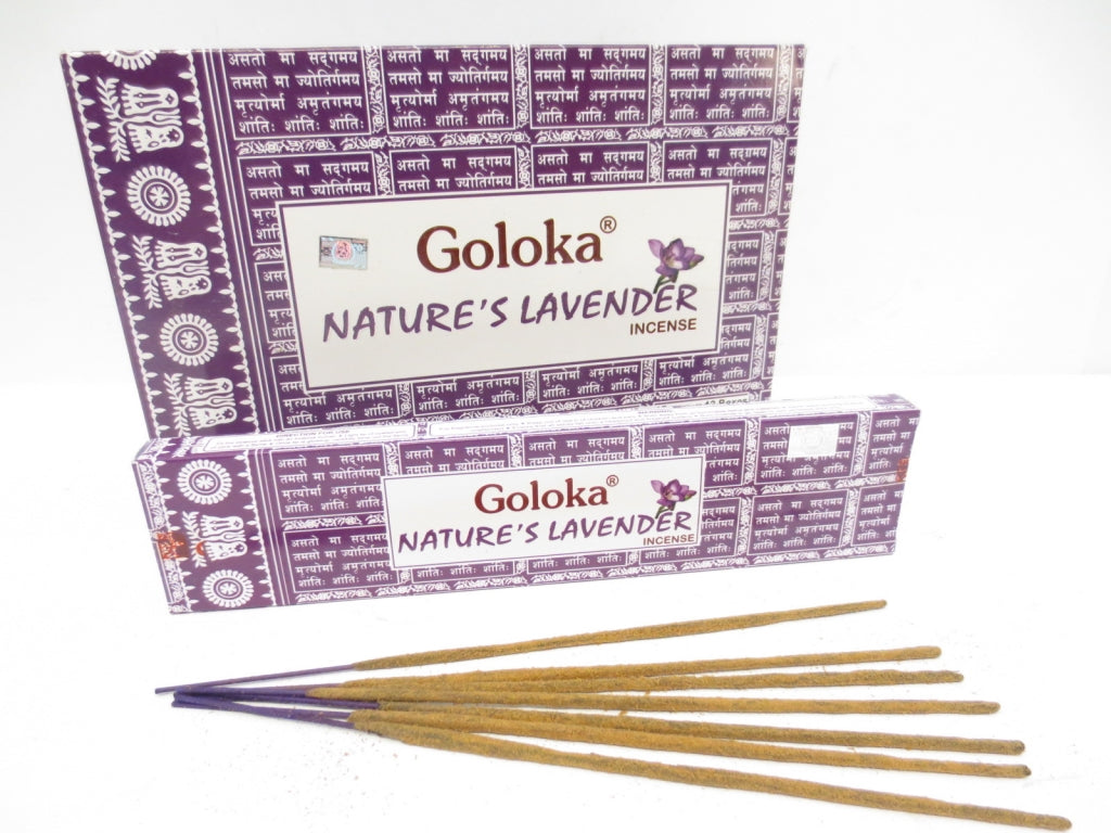 Goloka Lavendel Masala Räucherstäbchen