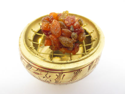 (korrel) wierookbrander messing