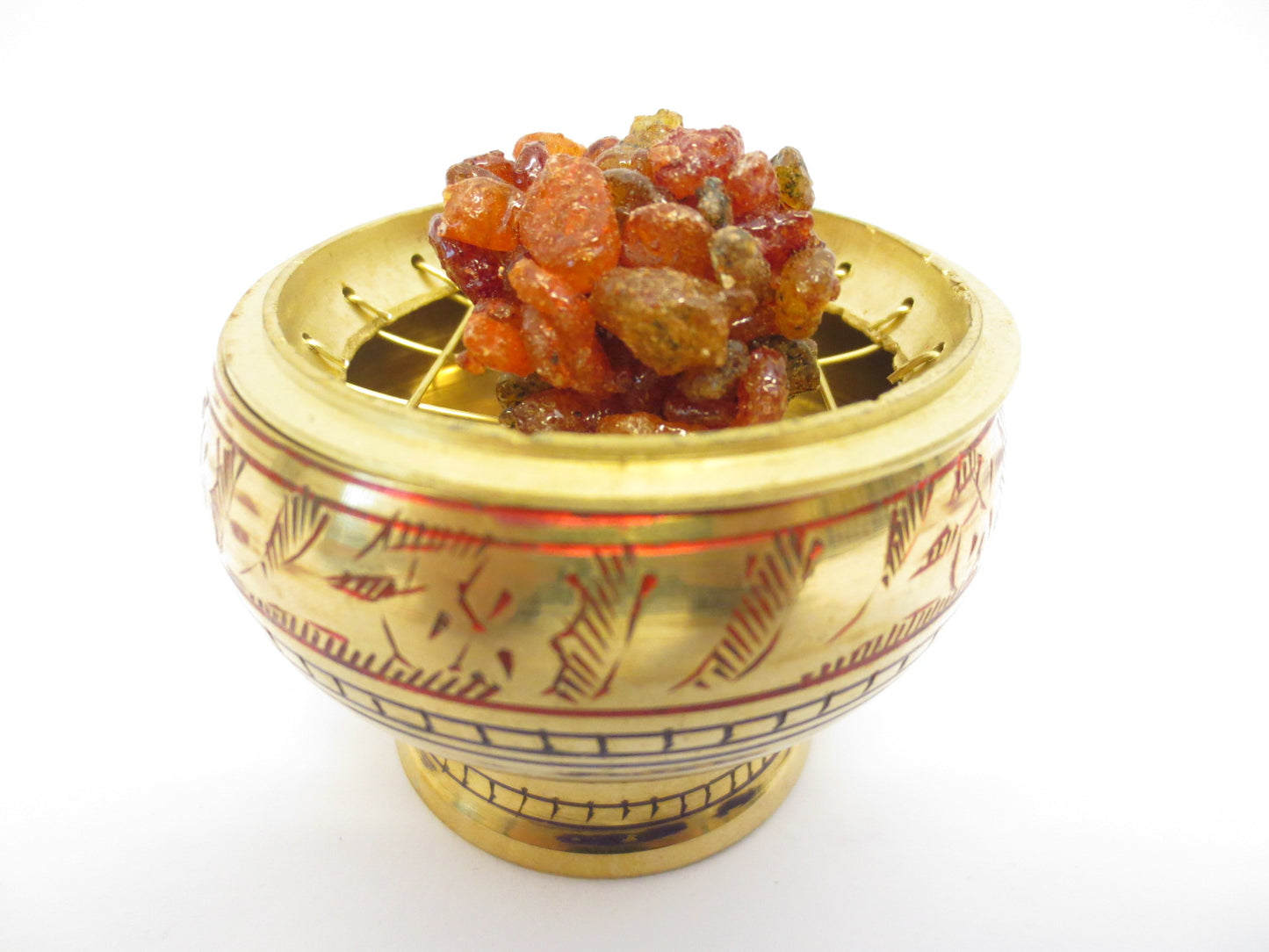 (korrel) wierookbrander messing