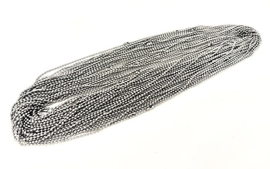 Edelstahl-Kugelketten-Set met 10 Stück