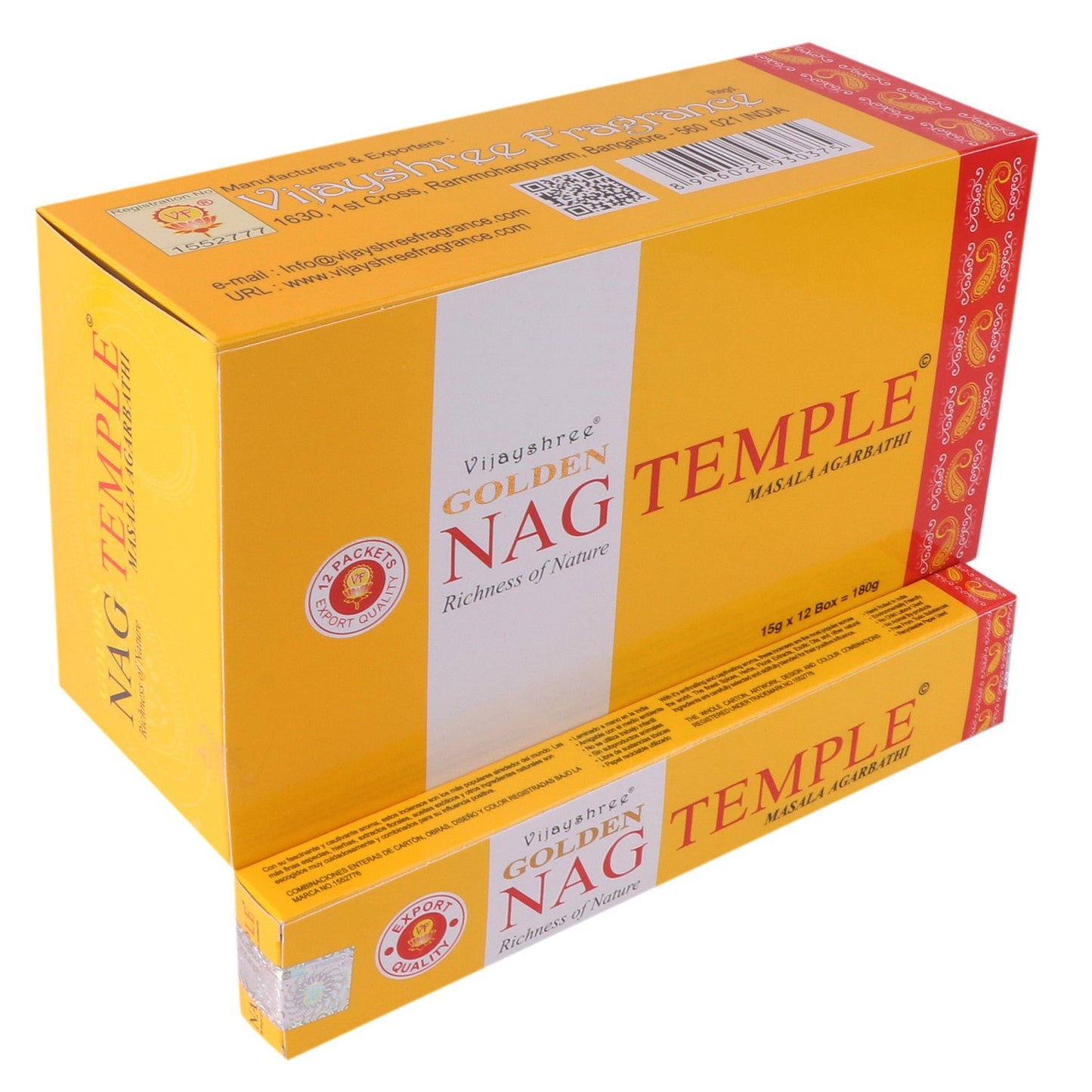Vijayshree Golden Nag Masala 15 gram - Tempel