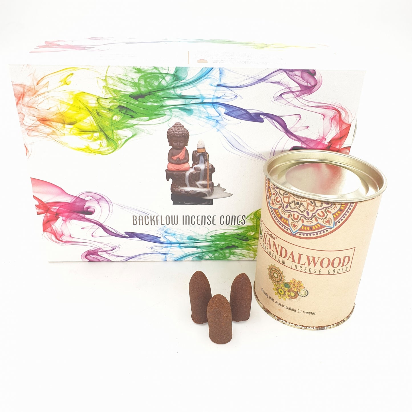 Goloka Sandelholz-Rückflusskegel