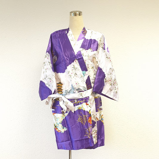 Grohandel - Japanse Kimono Kurz violett