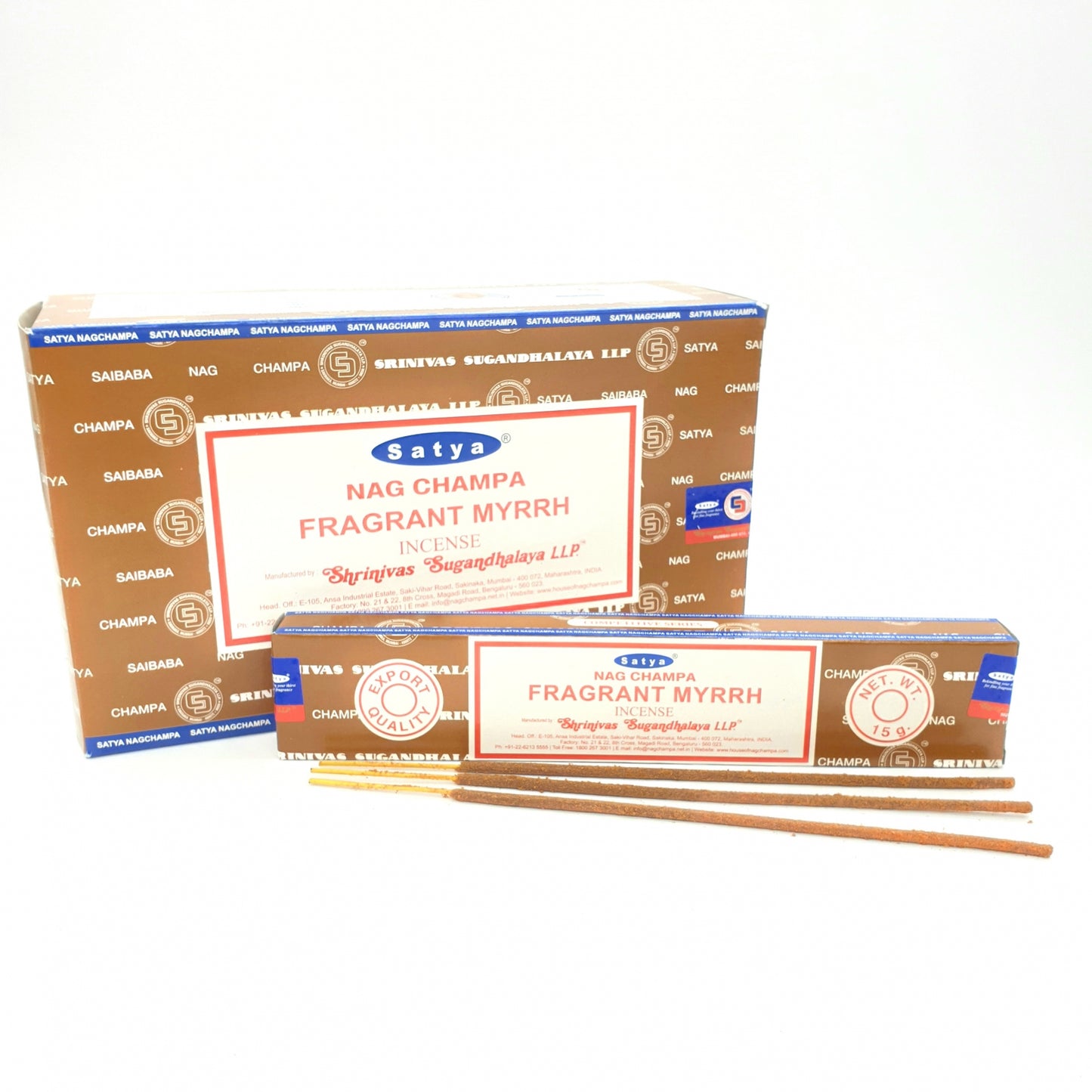 Satya Nag Champa - Geurige Mirre 15g