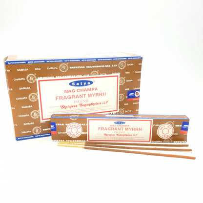 Satya Nag Champa - Geurige Mirre 15g