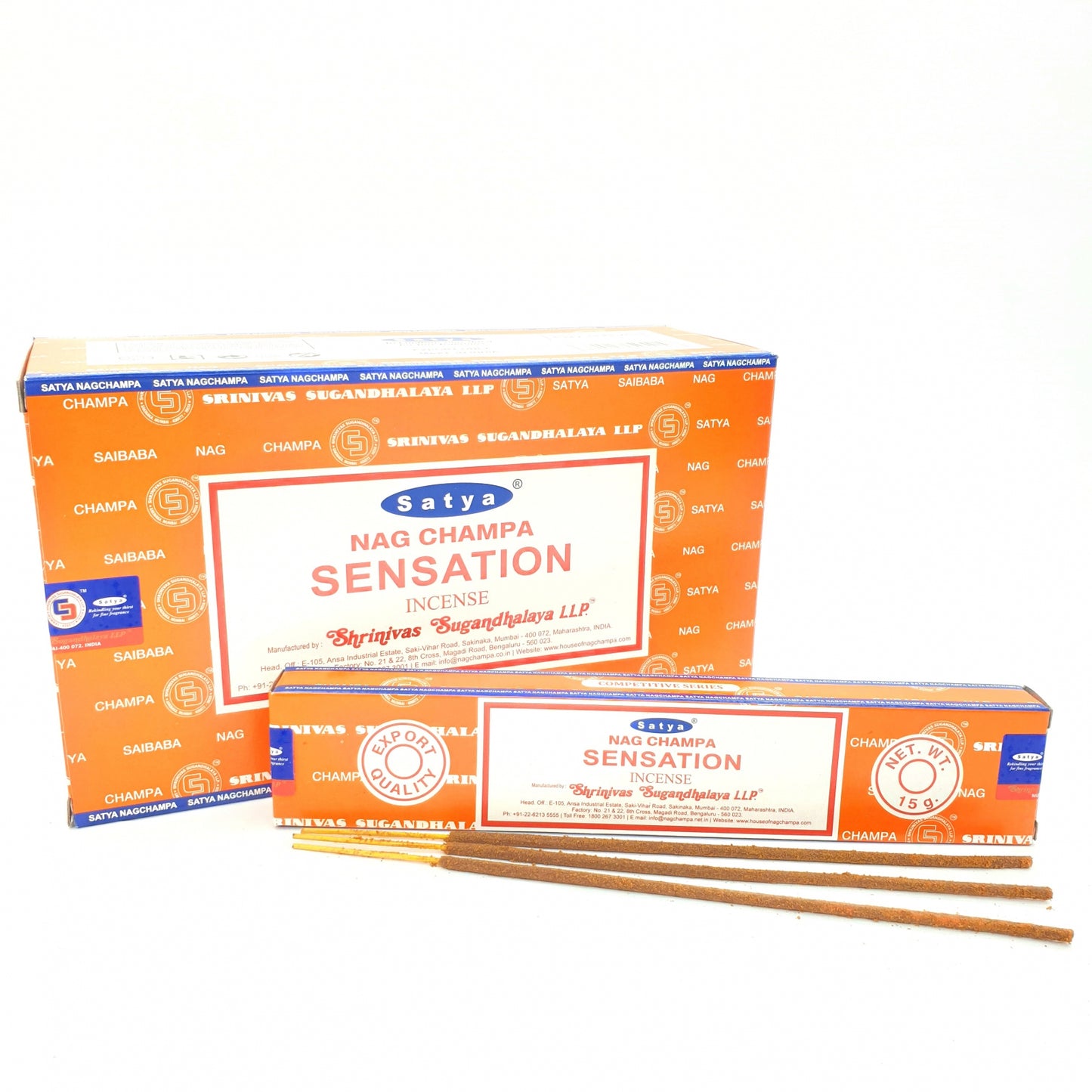 Satya Nag Champa - Sensatie 15g
