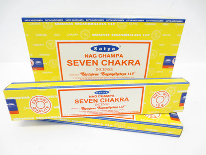Satya Nag Champa - Zeven Chakra 15g