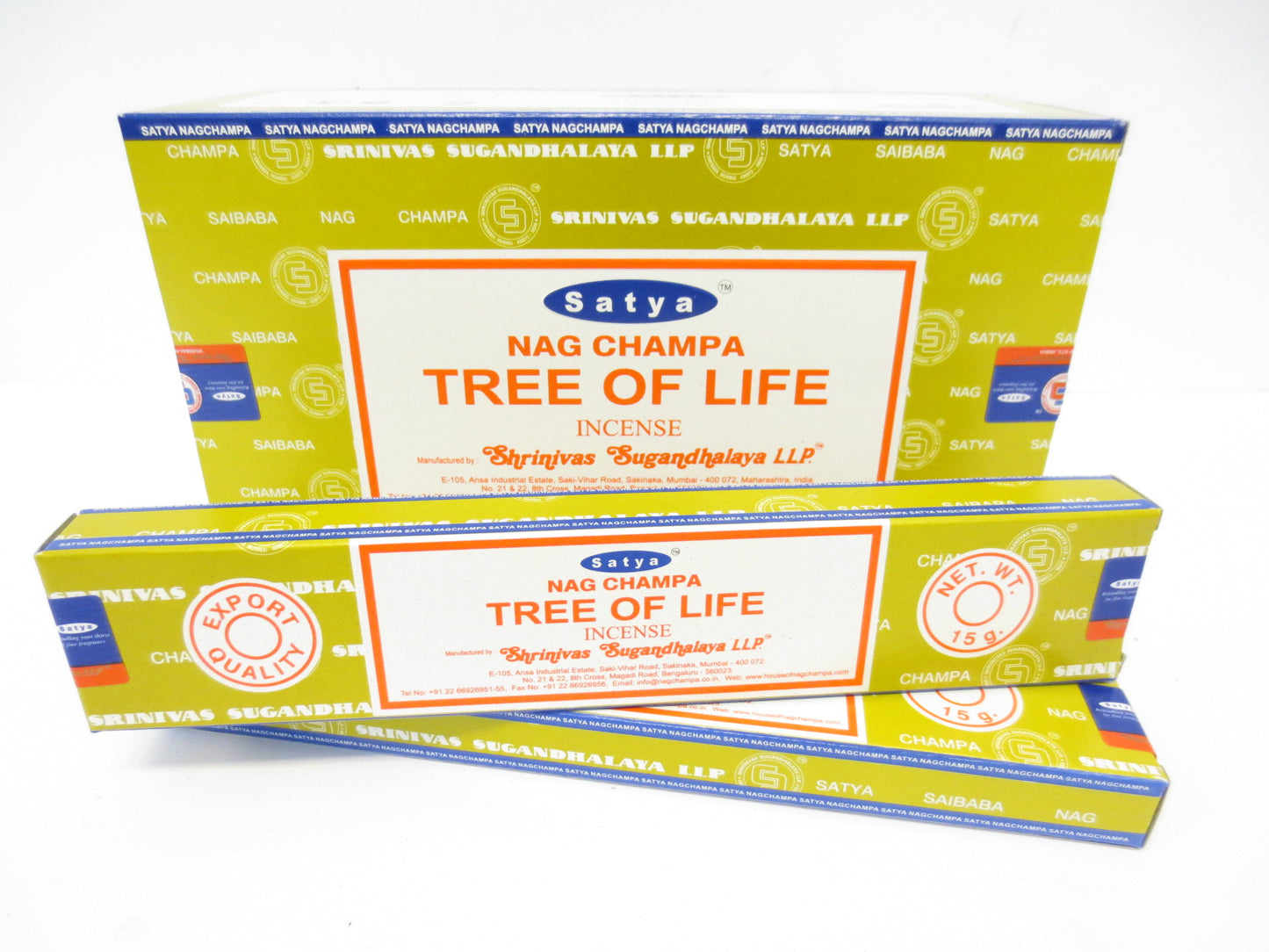 Satya Nag Champa - Levensboom 15g