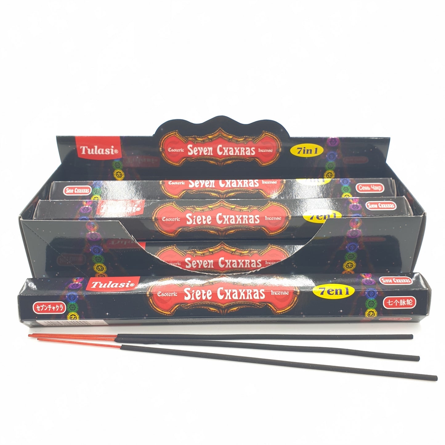 Grohandel - Tulasi Zeven Chakra's