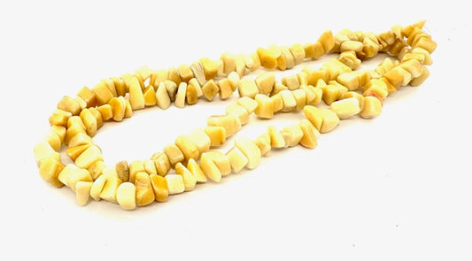 Groothandel 10 mm Gele Agaat Edelsteen Chip Ketten