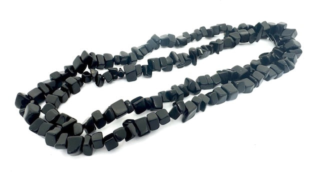 Groothandel 10 mm Zwarte Onyx Edelsteen Chip Ketten