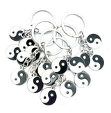 Groothandel 3-in-1 Yin Yang Metalen Sleutelhanger (6 stuks)