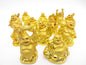5cm Boeddha Set Goud (12st)