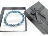 8 mm Apatiet Edelsteen Armband – Cadeaudoos Inclusief