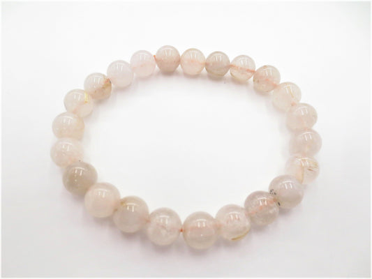 8 mm Gouden Rutiel Kwarts Edelsteen Armband – Cadeaudoos Inclusief
