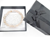 8mm Golden Rutile Quartz Gemstone Bracelet – Gift Box Included