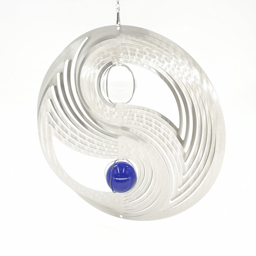 Cosmo Wind Spinner Yin Yang Blauw (30cm)