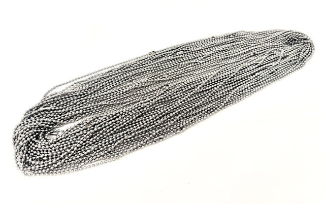 Edelstaal Kogelkettingset van 10 stuks