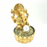 Meditatie Led Verlichting Ganesha Goud Fontein Klein (16055)