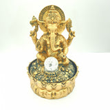 Meditatie Led Verlichting Ganesha Goud Fontein Klein (16055)