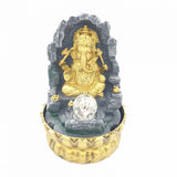 Meditatie Led Verlichting Ganesha in Muur Goud Fontein Klein (16086)